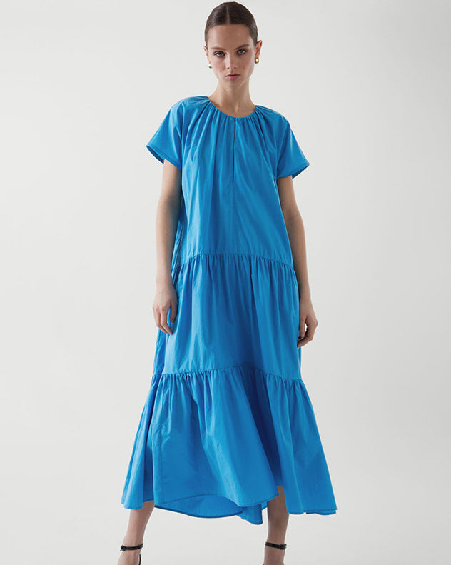 Eloise Midi Dress - Flowing Style