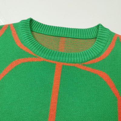 Pullover Femminile con Stampa Colorata