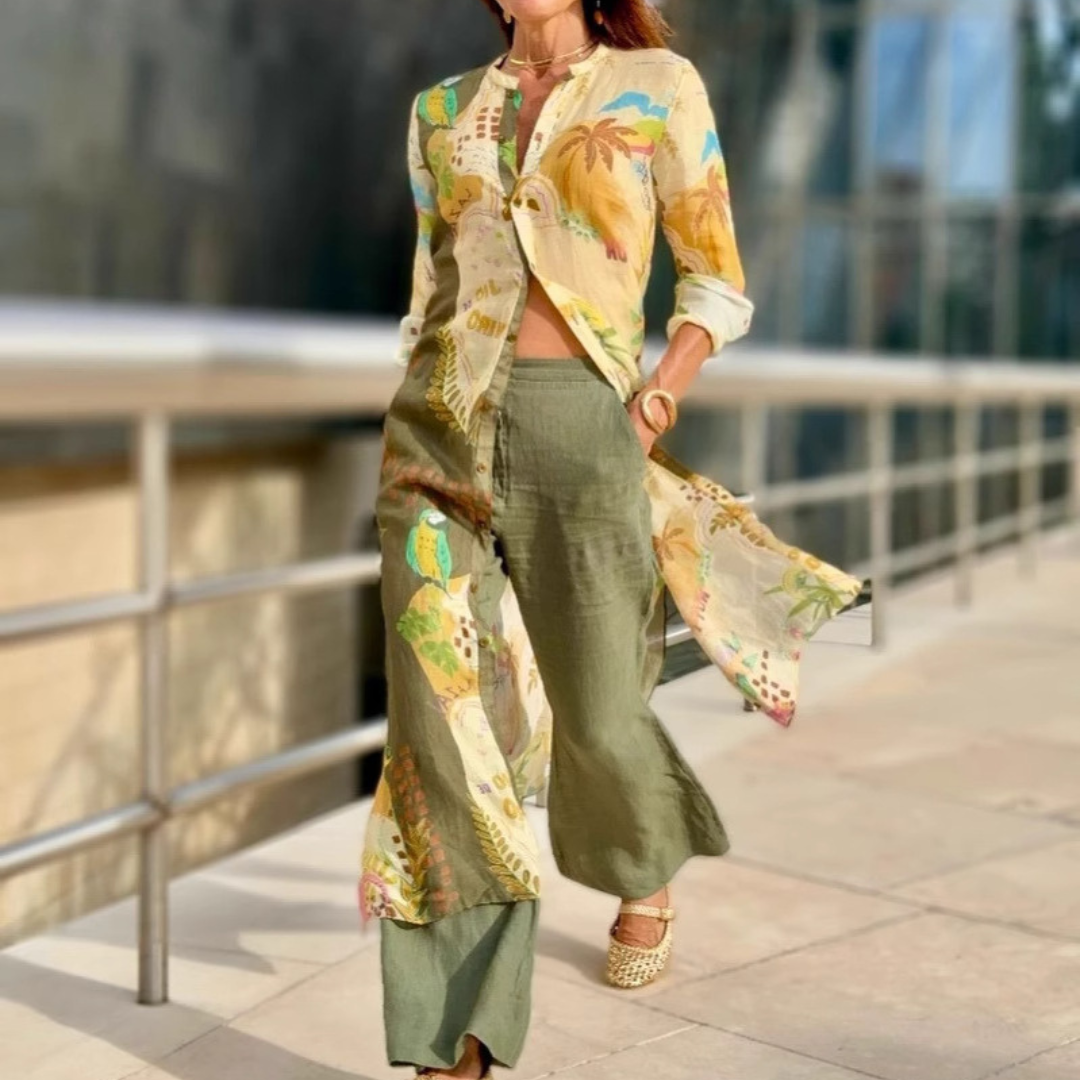 Completo Elegante in Lino per Donna – Fresco e Chic