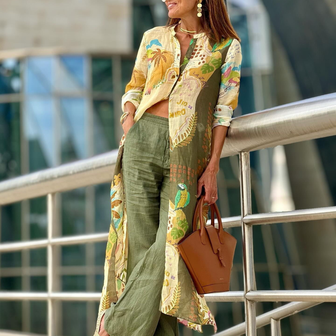 Completo Elegante in Lino per Donna – Fresco e Chic