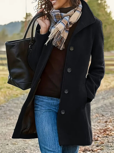 Alessia – Elegante Cappotto Invernale da Donna con Design Classico