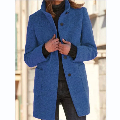 Elegante Cappotto Invernale da Donna a Maniche Lunghe – Vittoria