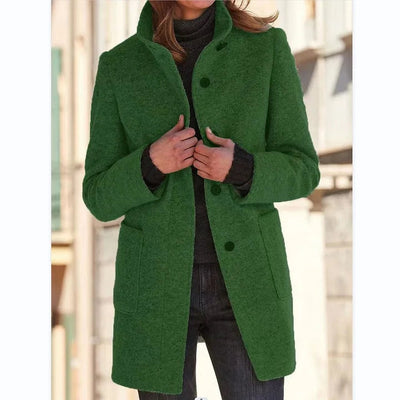 Elegante Cappotto Invernale da Donna a Maniche Lunghe – Vittoria