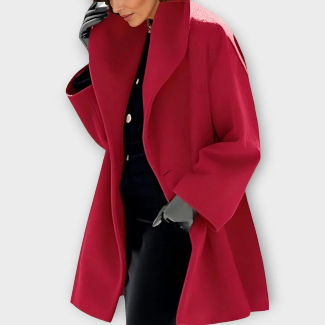 Elegante Cappotto Invernale da Donna con Cappuccio - Lavinia