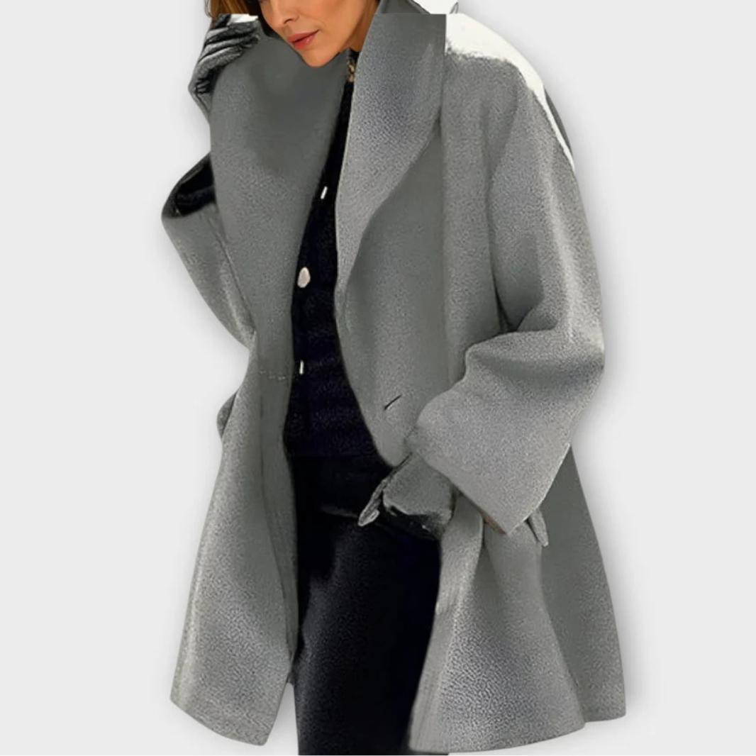 Elegante Cappotto Invernale da Donna con Cappuccio - Lavinia