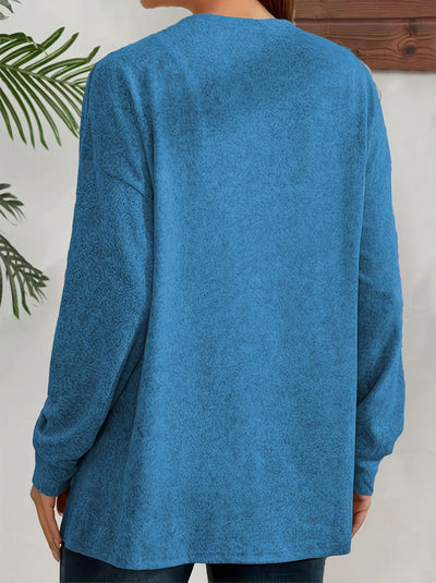 Cardigan Donna Caterina – Elegante e Morbido con Tasche per un Look Casual