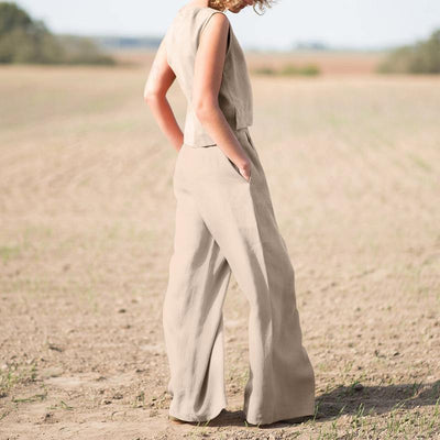 Claudia – Completo Estivo Donna in Stile Lino
