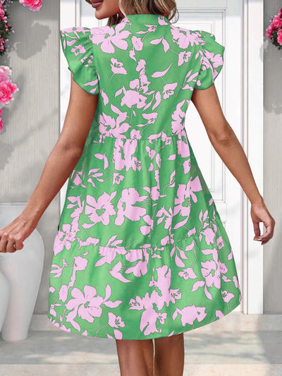 Abito Estivo Corto Floreale per Donna – Elegante e Fresco