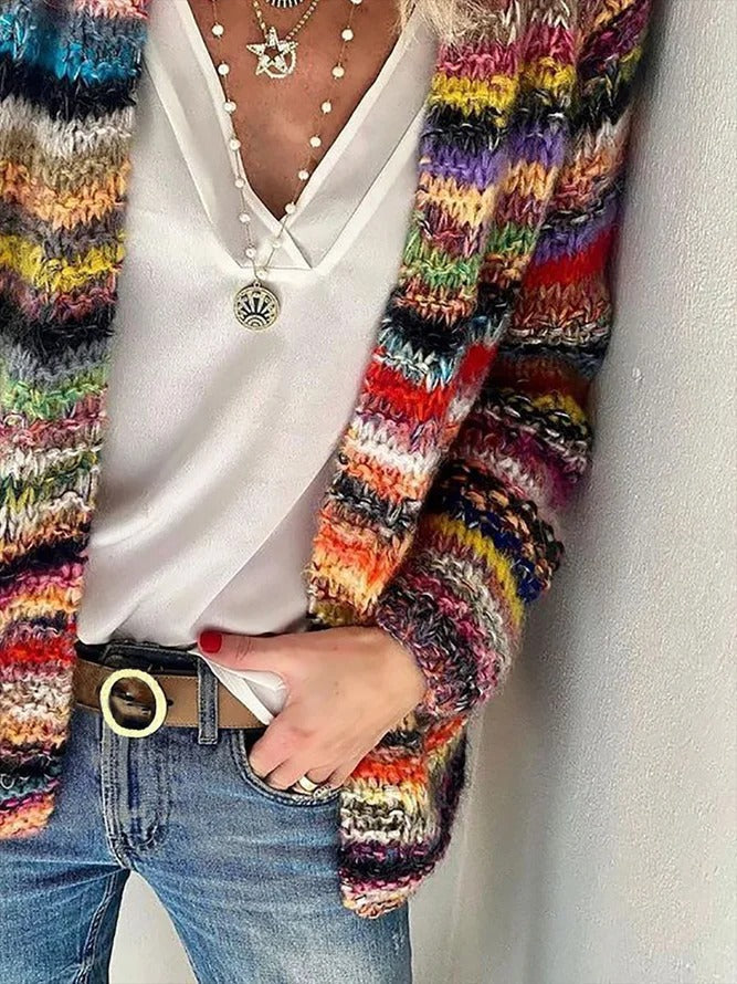 Cardigan Multicolore Donna Livia – Stile Chic e Comfort