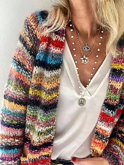 Cardigan Multicolore Donna Livia – Stile Chic e Comfort