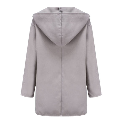 Elegante Cappotto Invernale da Donna con Cappuccio - Lavinia