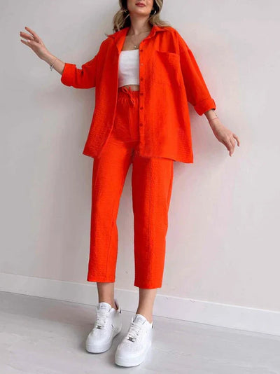 Ella - Set Completo di Camicia e Pantaloni