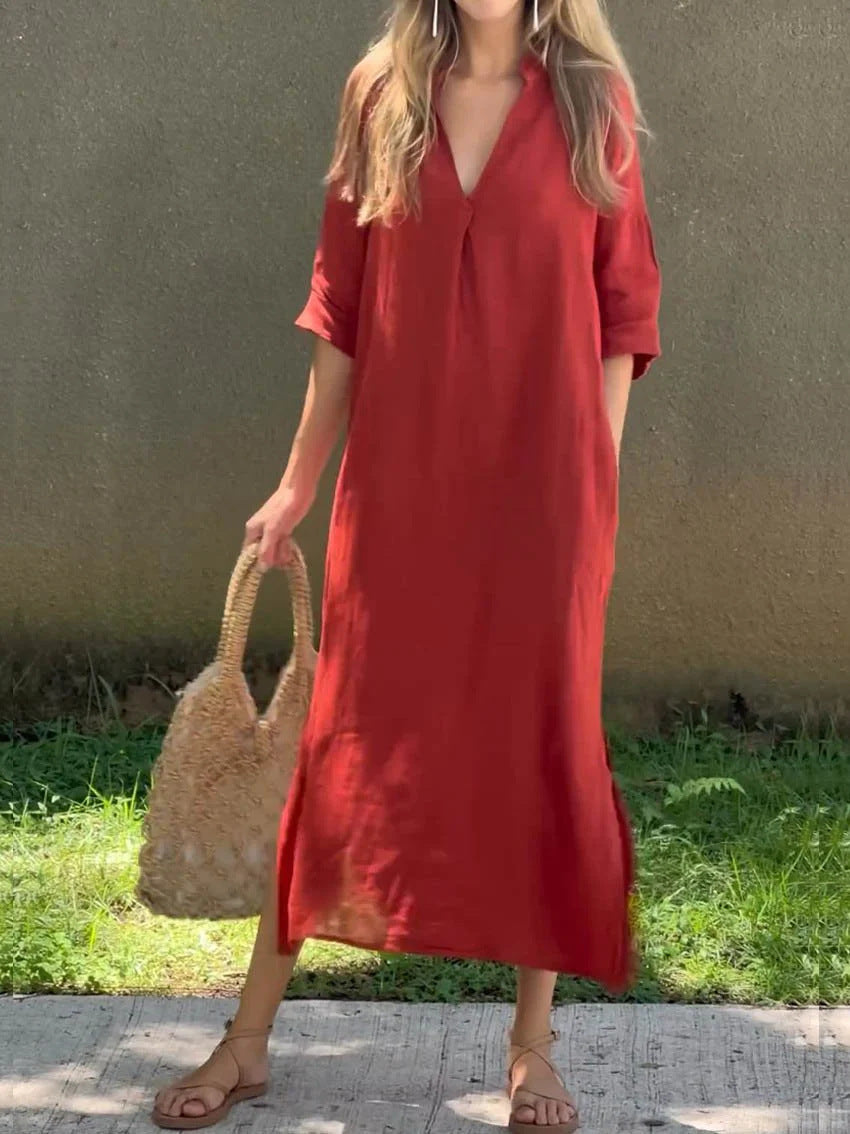 LIA | Abito Estivo Donna – Eleganza Fresca e Comfort per Ogni Giorno
