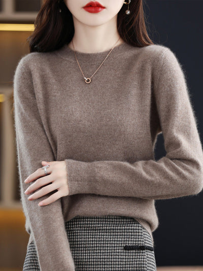 Maglione Elegante Giulia per Donna in Lana Merino – Morbido, Caldo e Leggero per Tutte le Occasioni