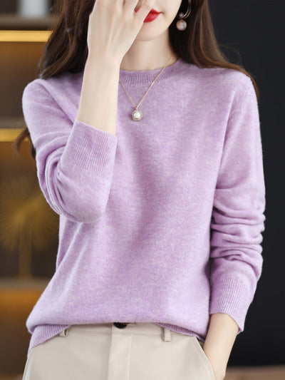 Maglione Elegante Giulia per Donna in Lana Merino – Morbido, Caldo e Leggero per Tutte le Occasioni
