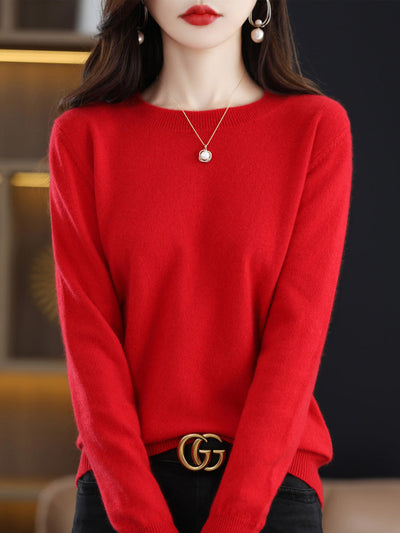 Maglione Elegante Giulia per Donna in Lana Merino – Morbido, Caldo e Leggero per Tutte le Occasioni