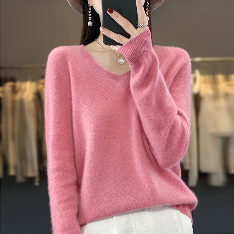 Maglione Elegante da Donna Sofia in Lana e Cashmere – Morbido e Caldo per Ogni Occasione