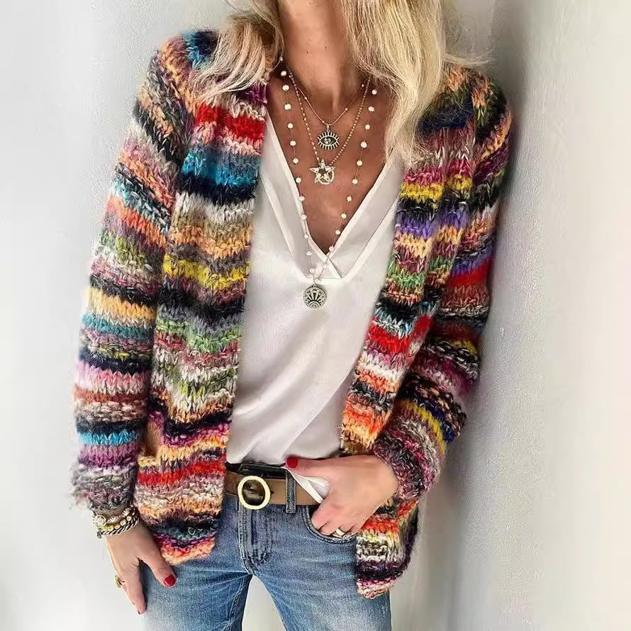 Cardigan Multicolore Donna Livia – Stile Chic e Comfort