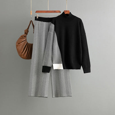 Adele Women's Sweater Set – Elegance and Coordinated Comfort