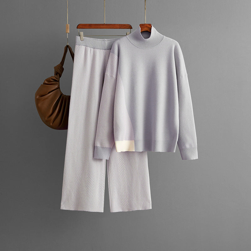 Adele Women's Sweater Set – Elegance and Coordinated Comfort