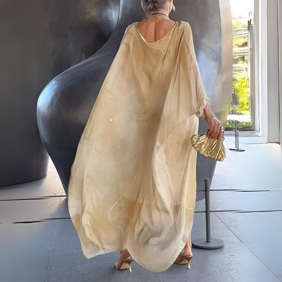Mariana - Elegante Abito Lungo in Chiffon