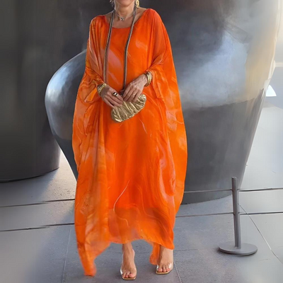 Mariana - Elegante Abito Lungo in Chiffon