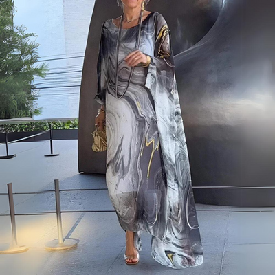 Mariana - Elegante Abito Lungo in Chiffon