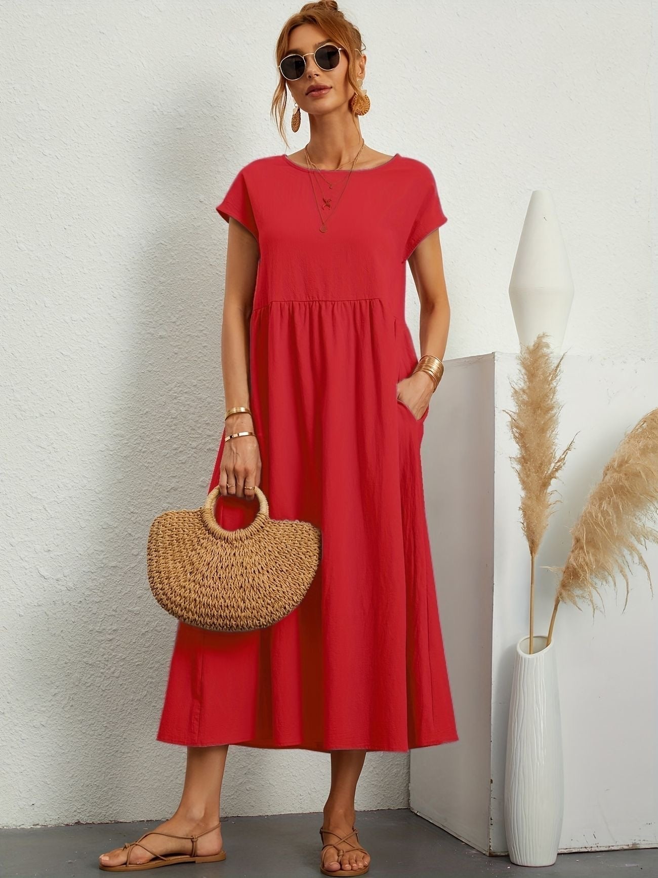 Clara - Abito Estivo Midi Casual