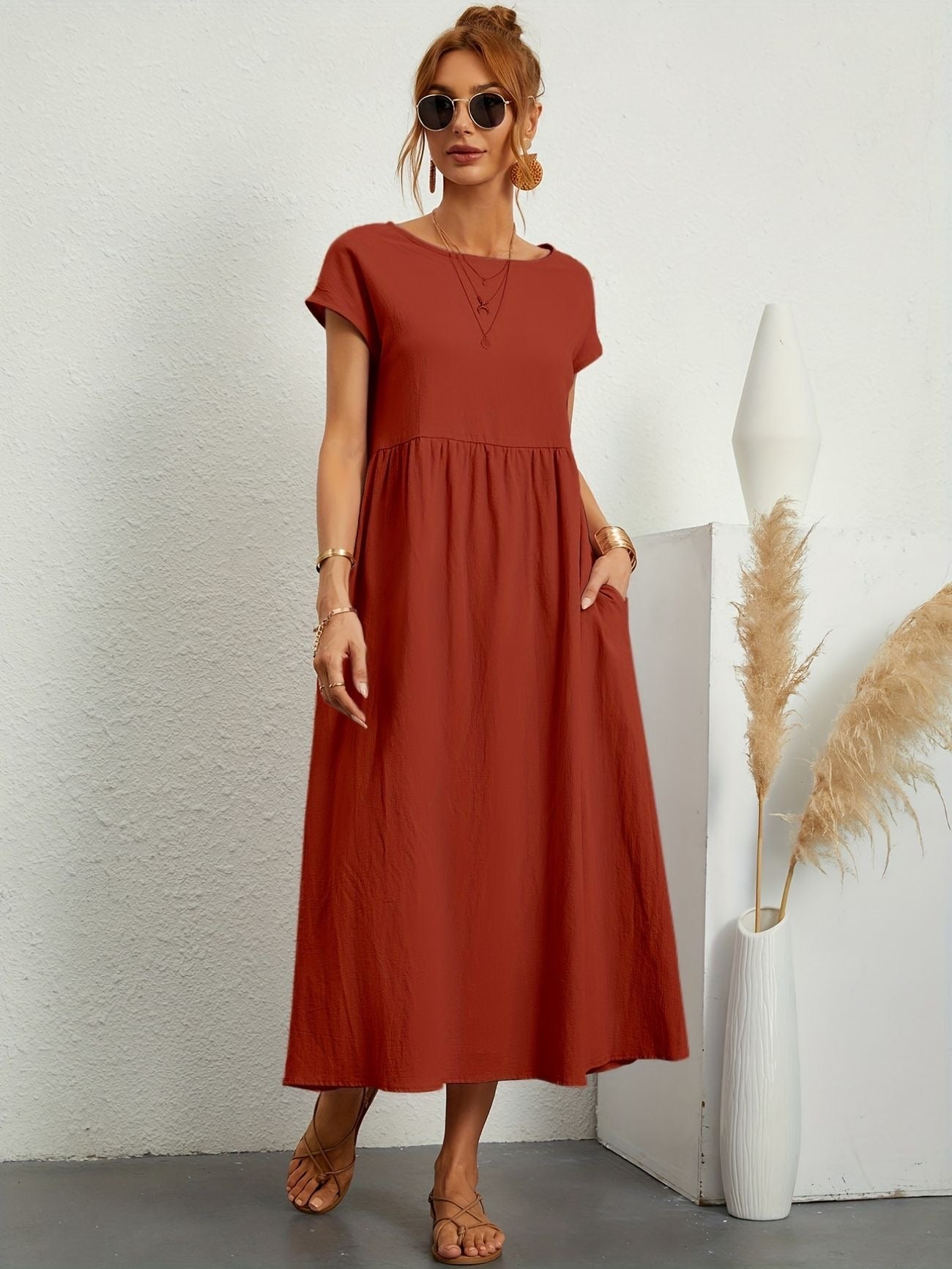 Clara - Abito Estivo Midi Casual