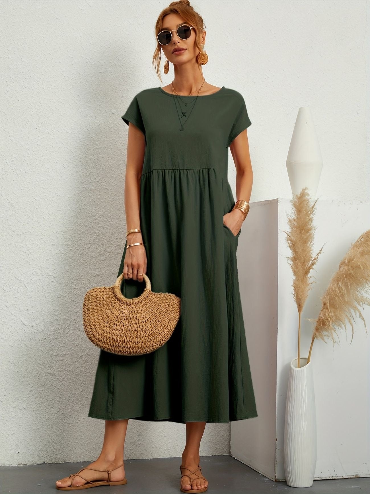 Clara - Abito Estivo Midi Casual