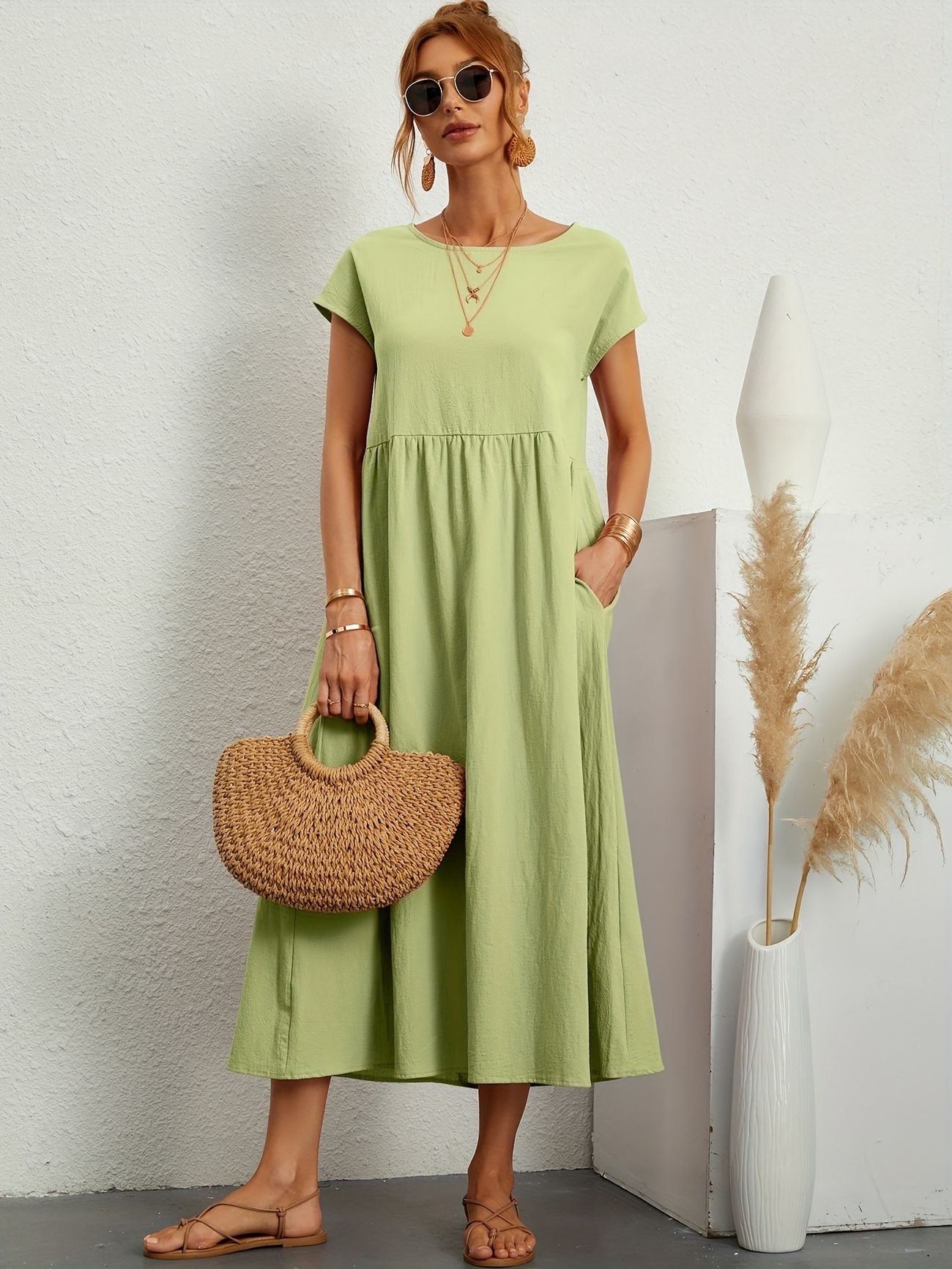 Clara - Abito Estivo Midi Casual