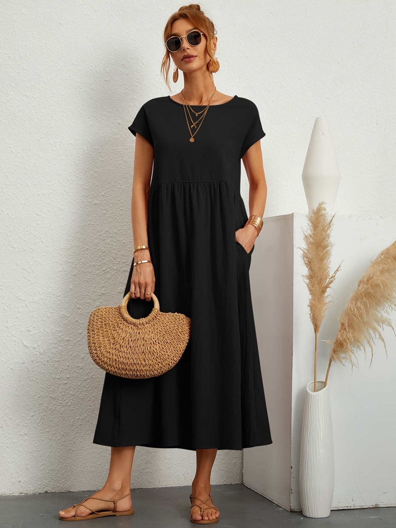 Clara - Abito Estivo Midi Casual