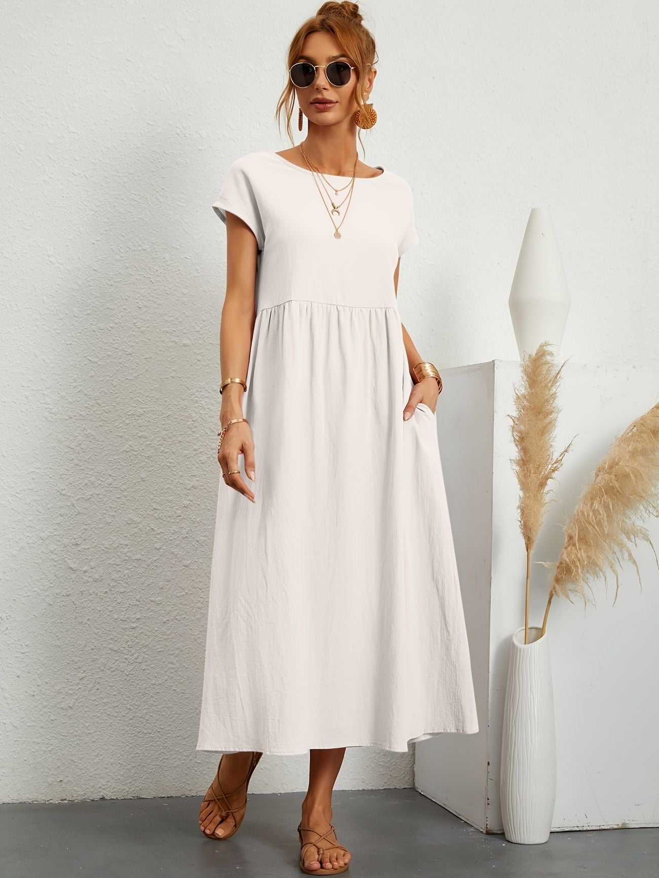 Clara - Abito Estivo Midi Casual