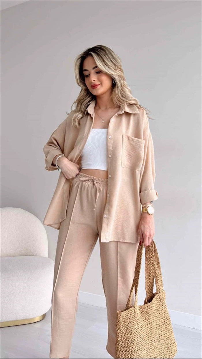 Ella - Set Completo di Camicia e Pantaloni