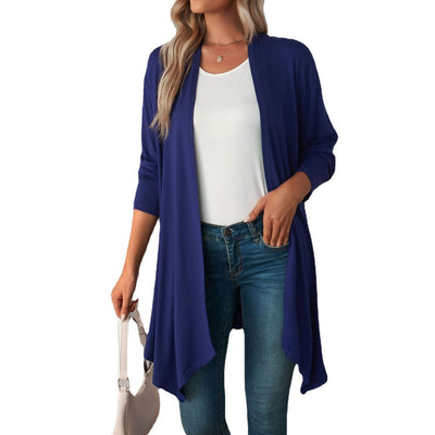 Elena Long Elegant Cardigan for Women – Lightweight and Flowing for Versatile Styles