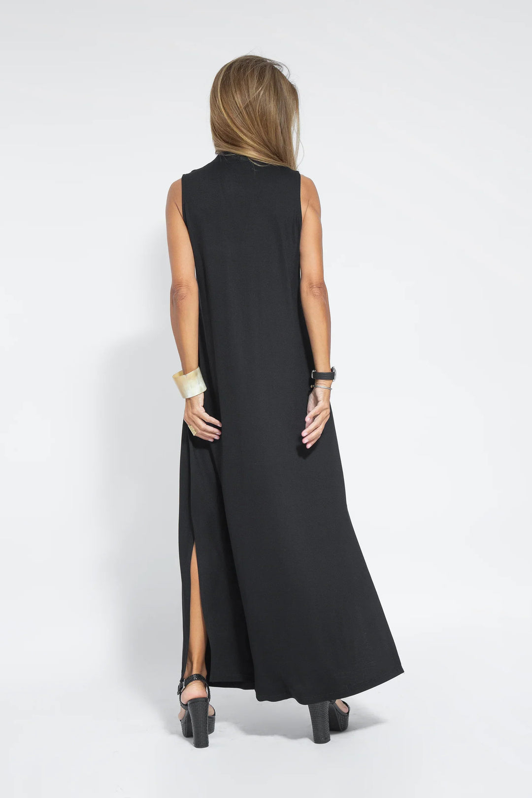 Valeria - Abito Lungo Elegante con Scollo a V