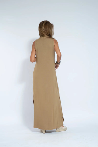 Valeria - Abito Lungo Elegante con Scollo a V
