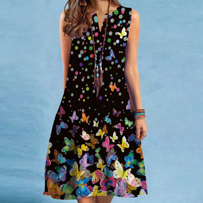 Abito Estivo Alba – Vestito Donna con Stampa Artistica