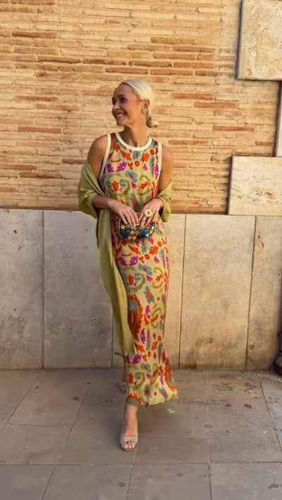 Abito Lungo Elegante da Donna – Vestito Chic per Cerimonie ed Eventi