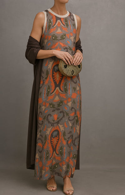 Abito Lungo Elegante da Donna – Vestito Chic per Cerimonie ed Eventi
