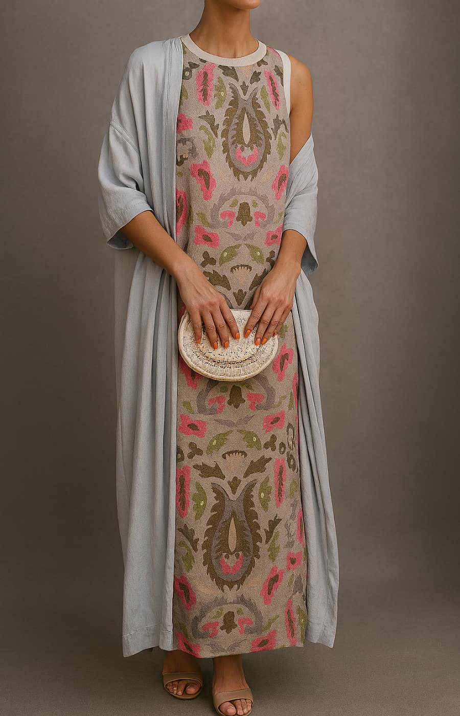 Abito Lungo Elegante da Donna – Vestito Chic per Cerimonie ed Eventi