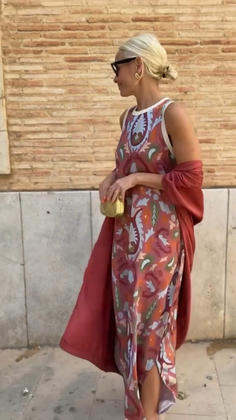 Abito Lungo Elegante da Donna – Vestito Chic per Cerimonie ed Eventi