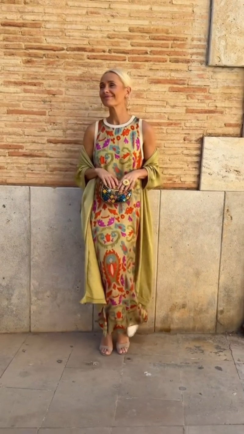 Abito Lungo Elegante da Donna – Vestito Chic per Cerimonie ed Eventi