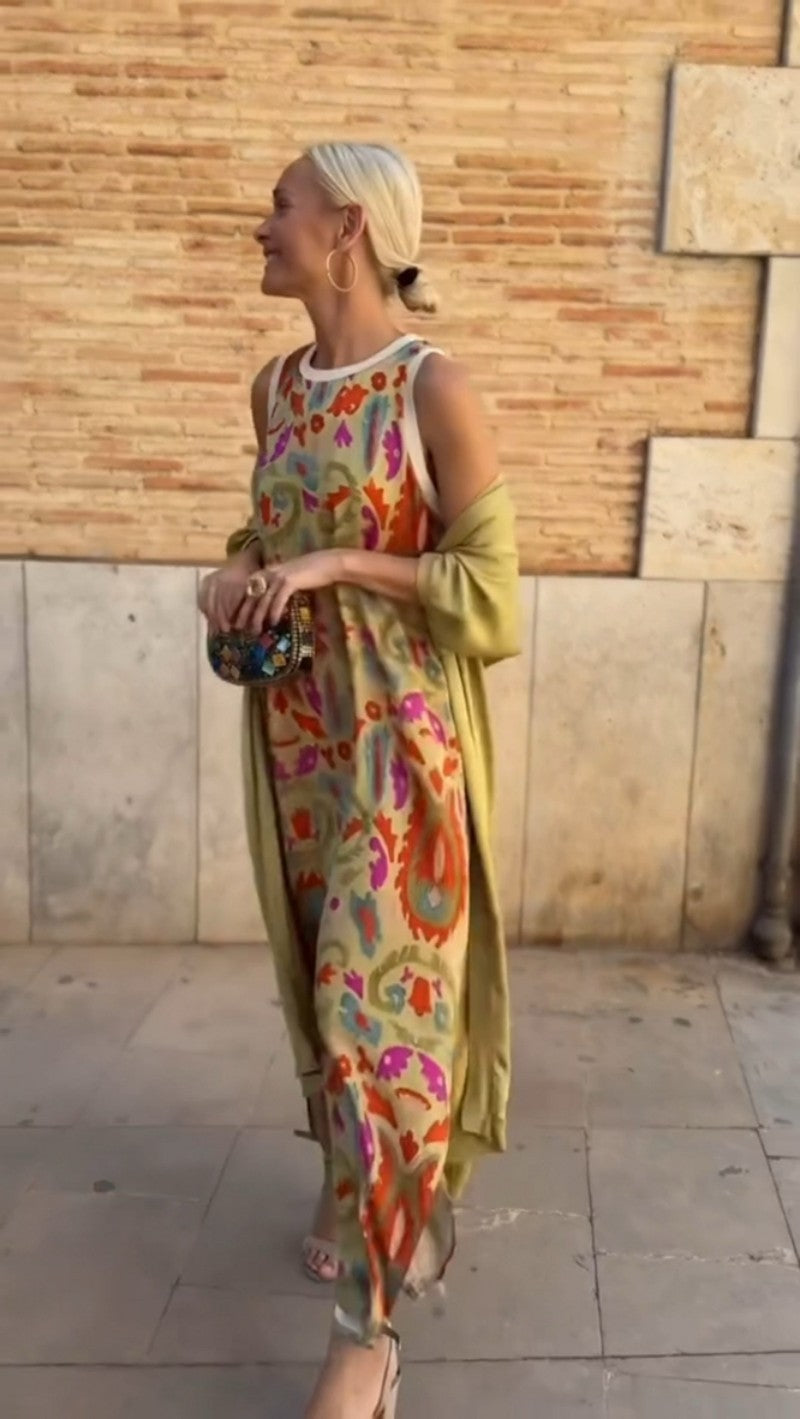 Abito Lungo Elegante da Donna – Vestito Chic per Cerimonie ed Eventi