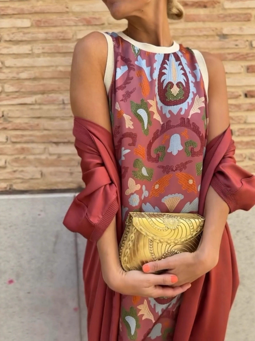 Abito Lungo Elegante da Donna – Vestito Chic per Cerimonie ed Eventi