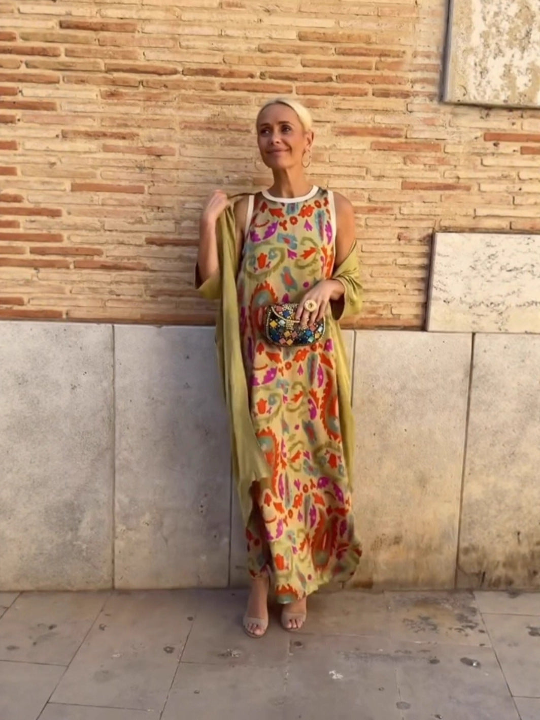 Abito Lungo Elegante da Donna – Vestito Chic per Cerimonie ed Eventi