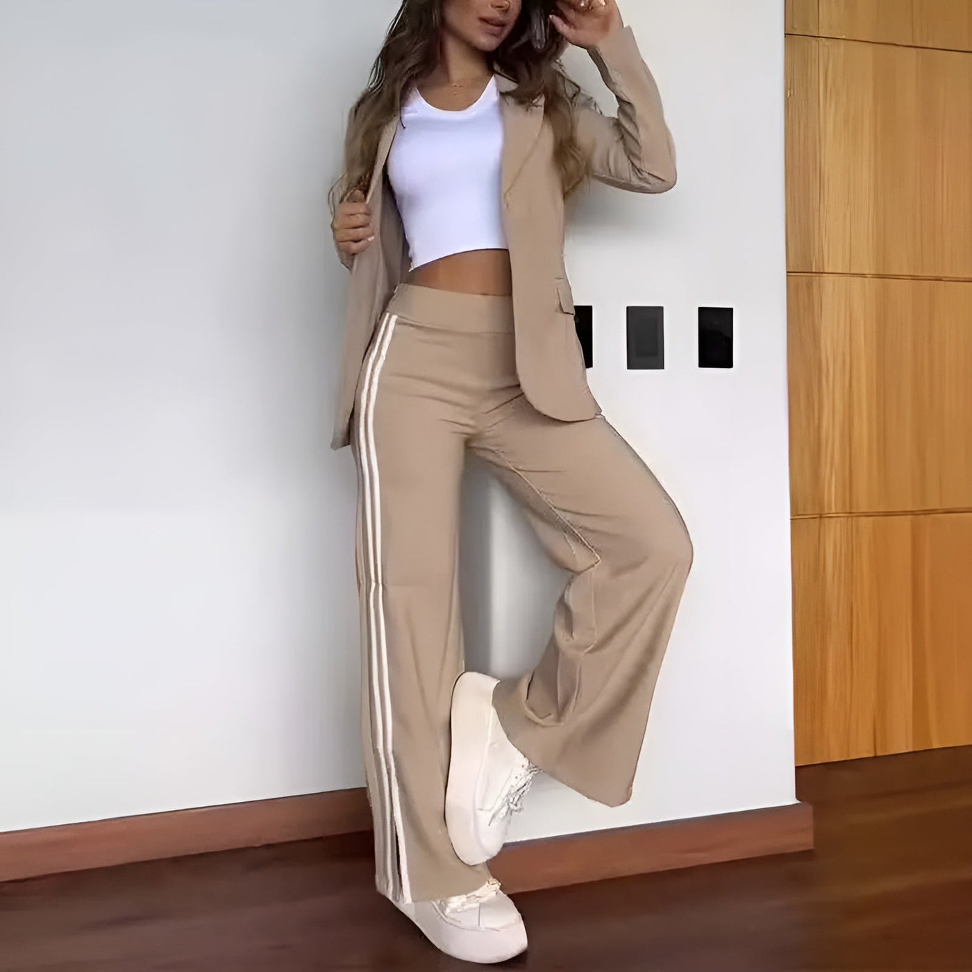 Completo Elegante da Donna - Blazer e Pantaloni Alba