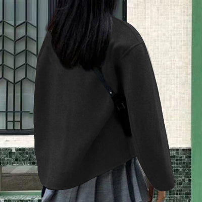 Martina Elegante Doppiopetto Cappotto Invernale per Donna