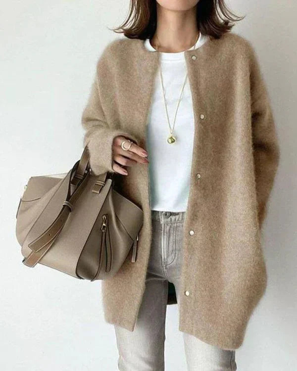 Beatrice Elegant Long Women's Cardigan