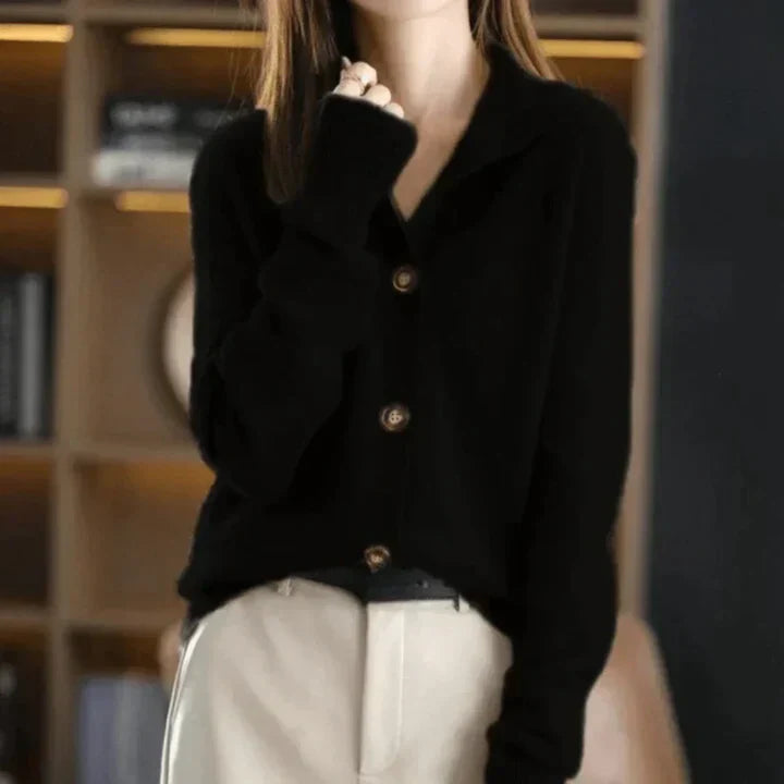 Camilla | Elegant Women's Wool Cardigan